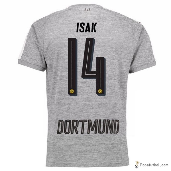 Camiseta Borussia Dortmund Replica Tercera Ropa Isak 2017/18